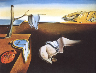 Dali's "The Persistence Of Memory."