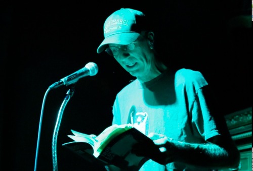 Photo from my LitQuake reading, October 2014.